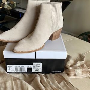Cream booties